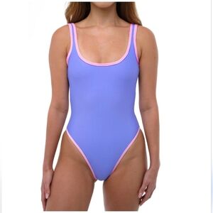 93Play Street XXL Piper One Piece Violetta, Purple, Lilac, and Pink Swimsuit.